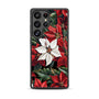 MyBat Design Lab Series Case for Samsung Galaxy S25 Ultra - Christmas Poinsettias