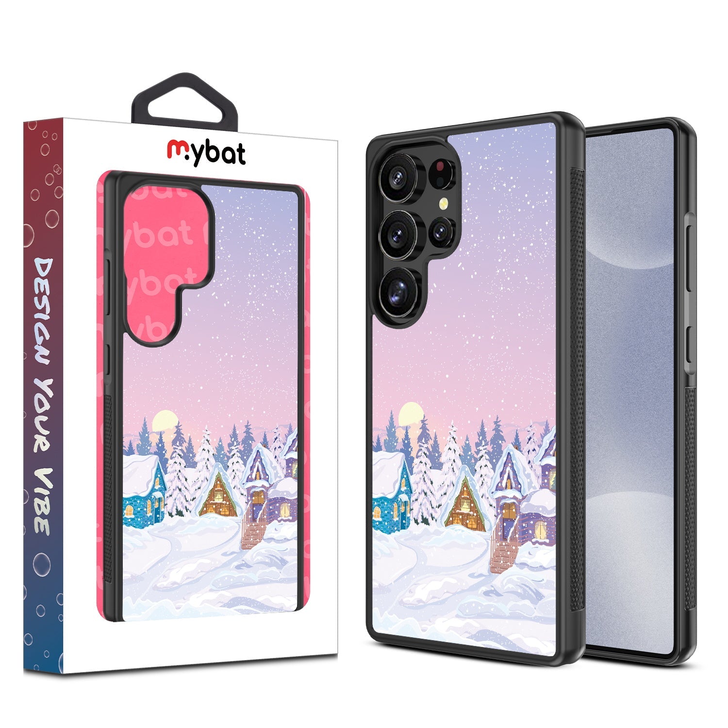 MyBat Design Lab Series Case for Samsung Galaxy S25 Ultra - Snow Globe Village