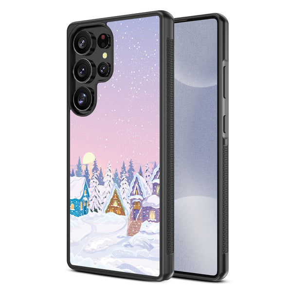 MyBat Design Lab Series Case for Samsung Galaxy S25 Ultra - Snow Globe Village - MSS25UCSLESM304-2.jpg