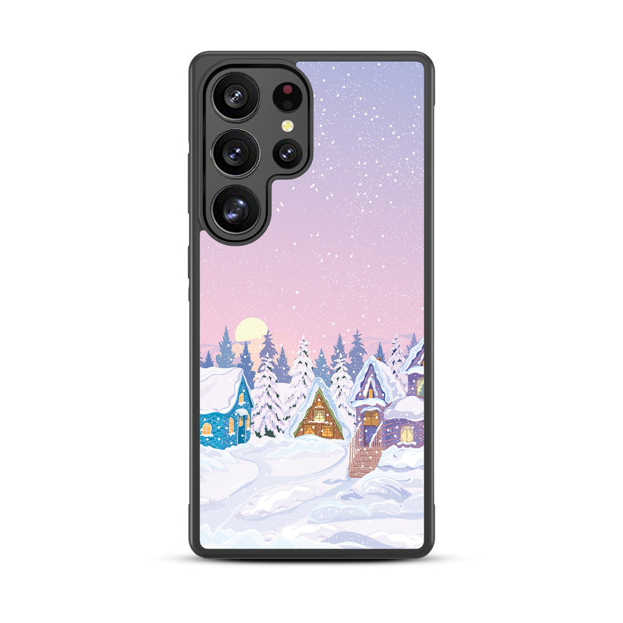 MyBat Design Lab Series Case for Samsung Galaxy S25 Ultra - Snow Globe Village - MSS25UCSLESM304-3.jpg