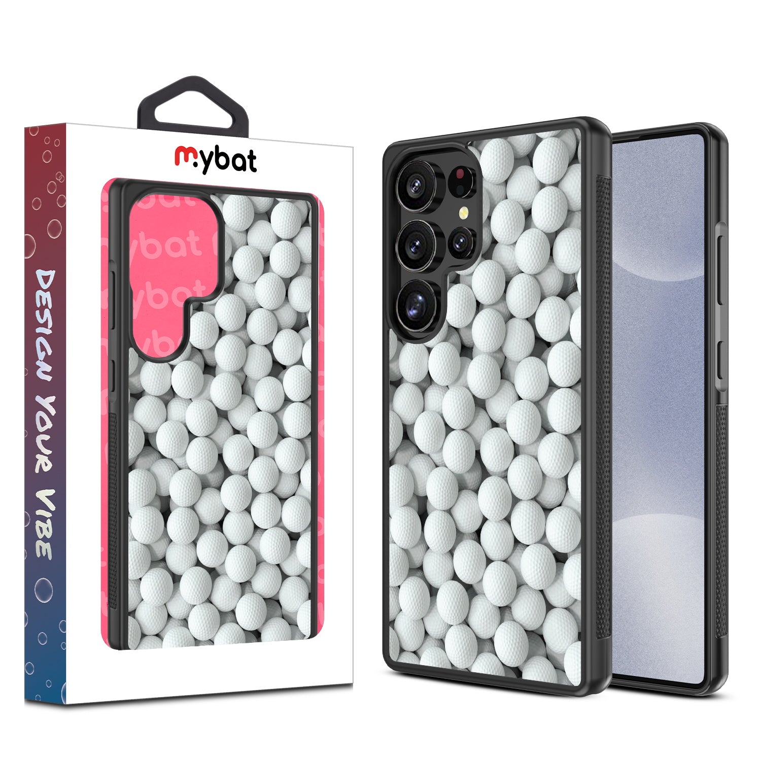 MyBat Design Lab Series Case for Samsung Galaxy S25 Ultra - Golf Balls