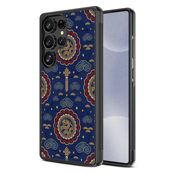 MyBat Design Lab Series Case for Samsung Galaxy S25 Ultra - Wisdom of the Snake - MSS25UCSLESM318-2.jpg