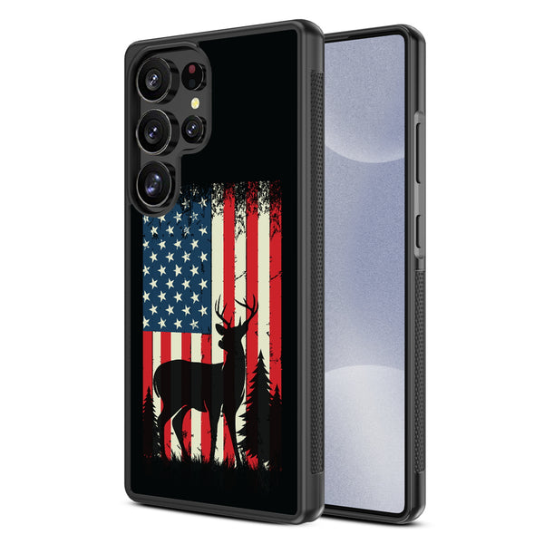 MyBat Design Lab Series Case for Samsung Galaxy S25 Ultra - Stars, Stripes and Stags - MSS25UCSLESM319-2.jpg