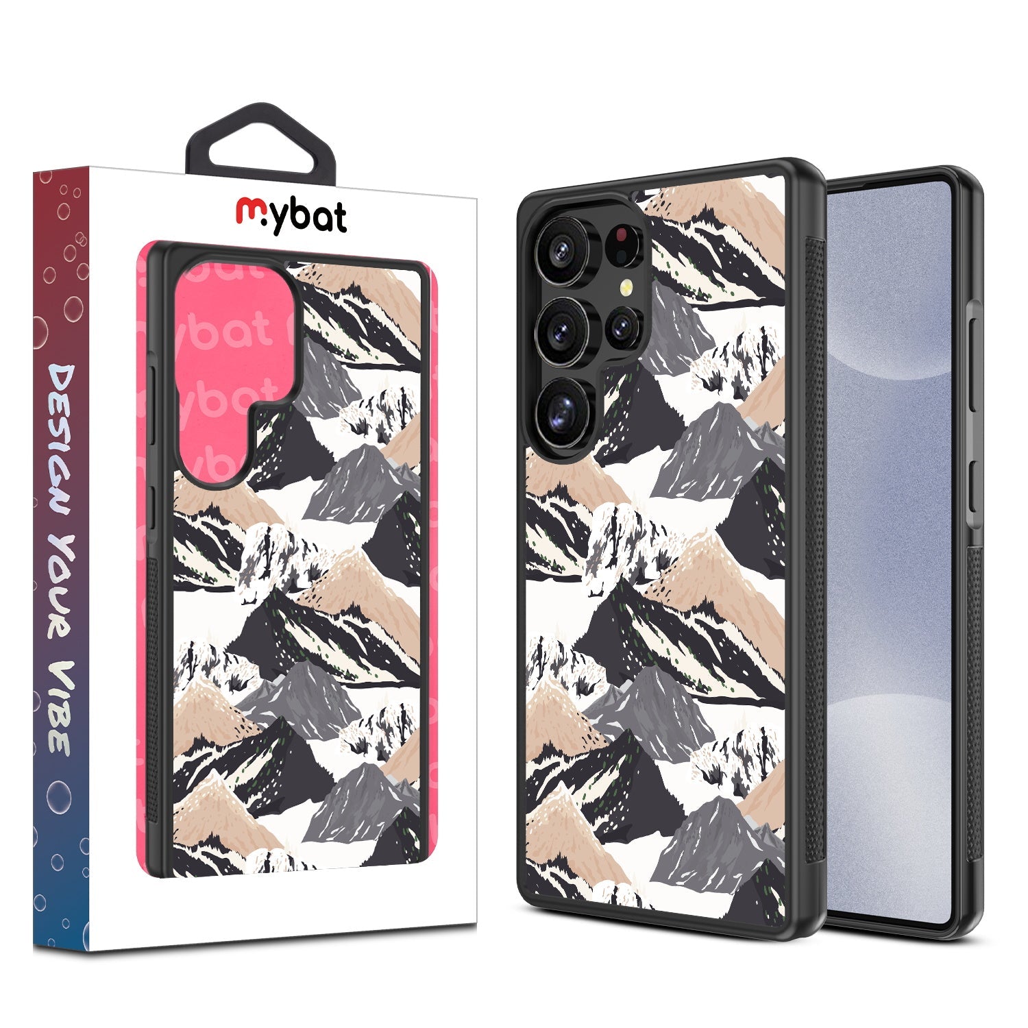 MyBat Design Lab Series Case for Samsung Galaxy S25 Ultra - Rocky Peaks