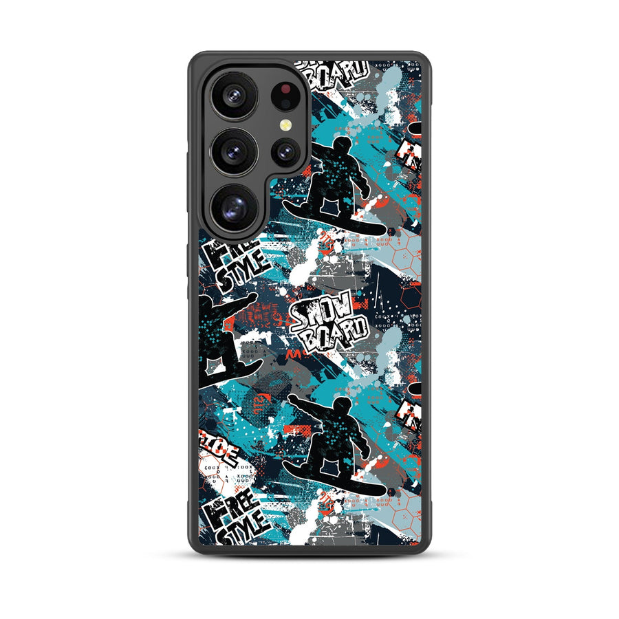 MyBat Design Lab Series Case for Samsung Galaxy S25 Ultra - Shredding Freestyle