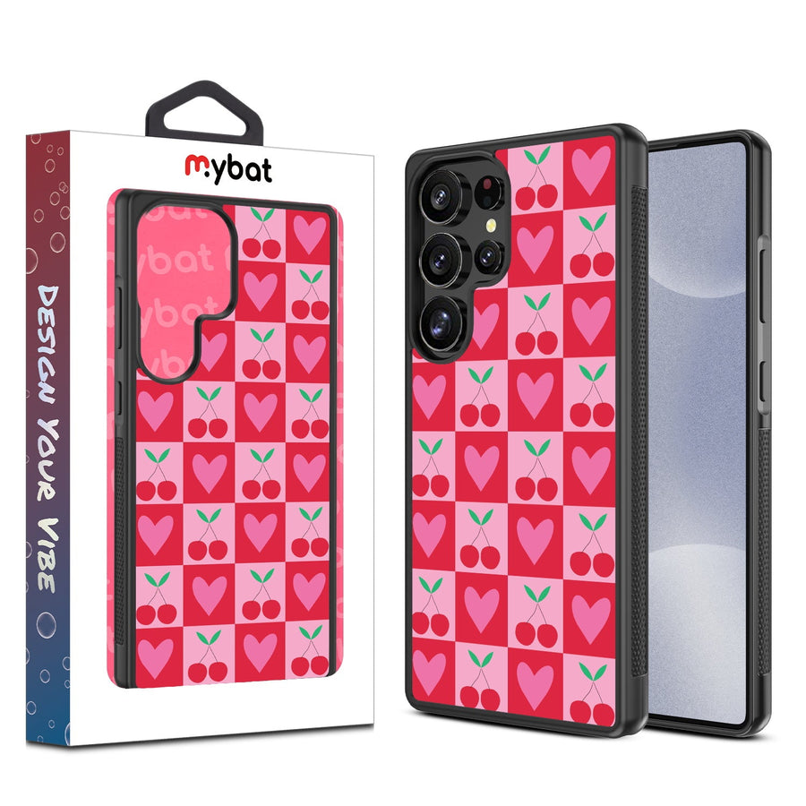 MyBat Design Lab Series Case for Samsung Galaxy S25 Ultra - Cherry Hearts