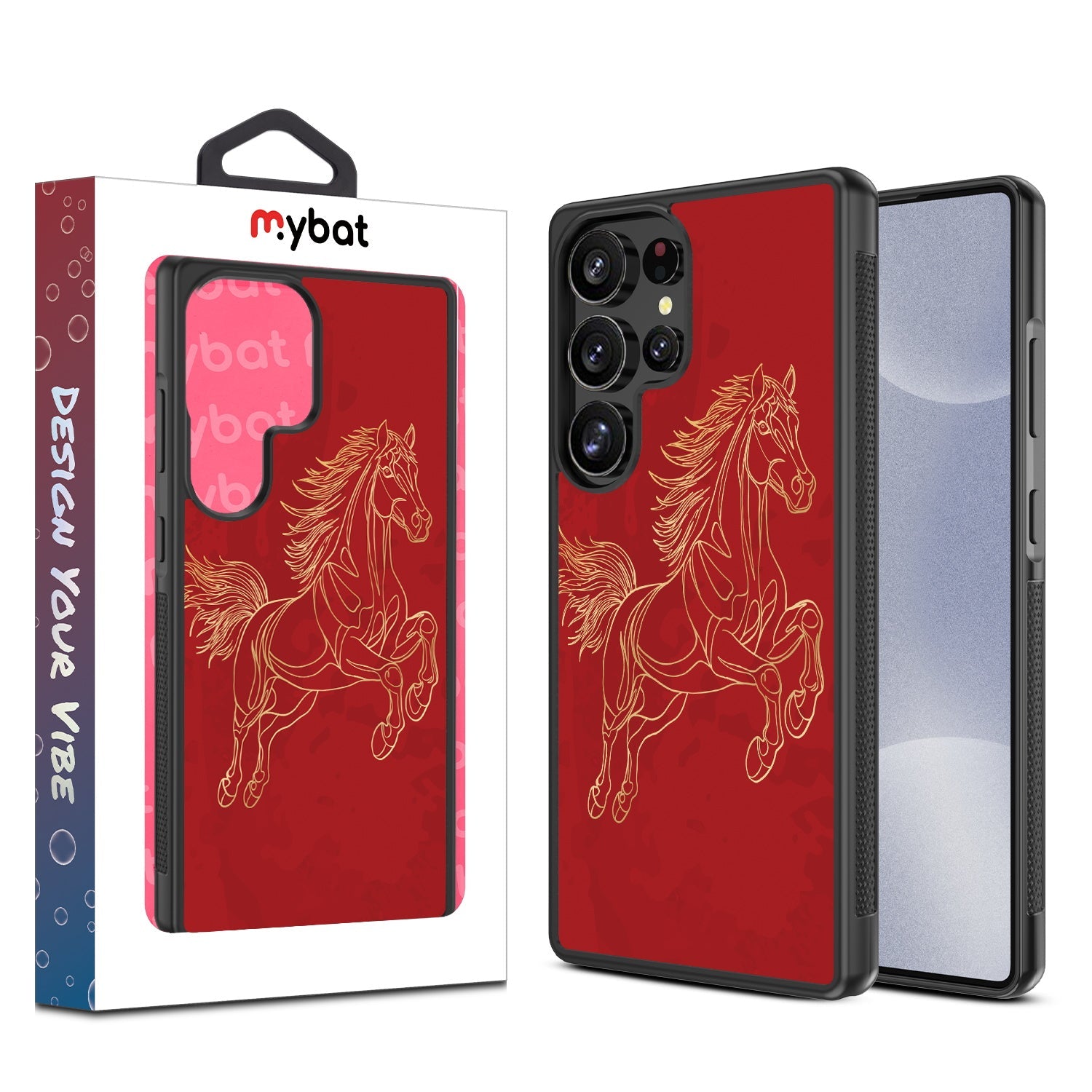 MyBat Design Lab Series Case for Samsung Galaxy S25 Ultra - Fire Horse