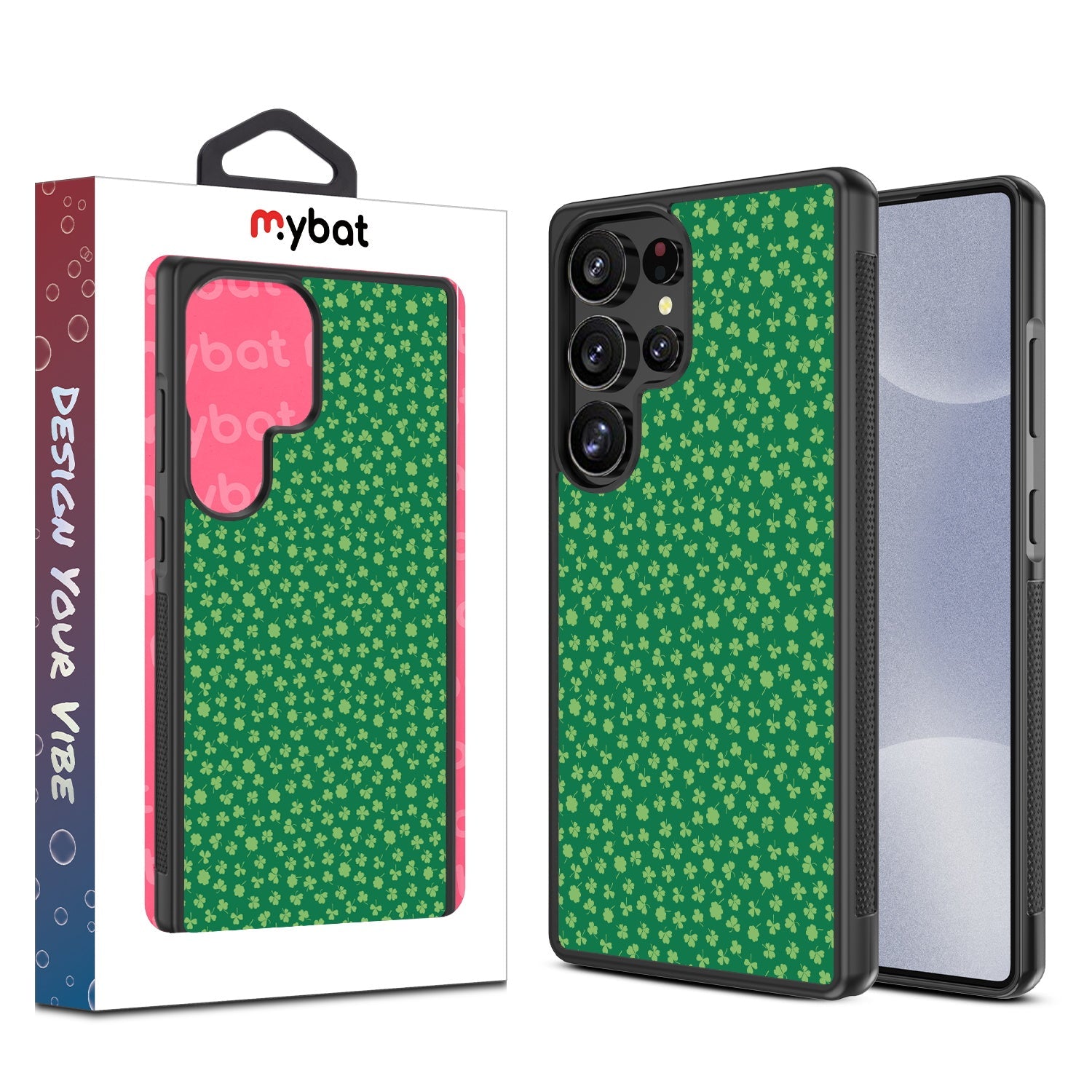 MyBat Design Lab Series Case for Samsung Galaxy S25 Ultra - Lucky Clover