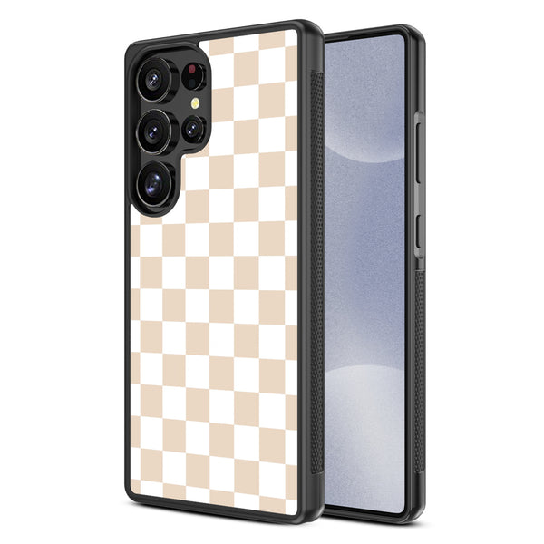 MyBat Design Lab Series Case for Samsung Galaxy S25 Ultra - Tan Check - MSS25UCSLESM475-2.jpg