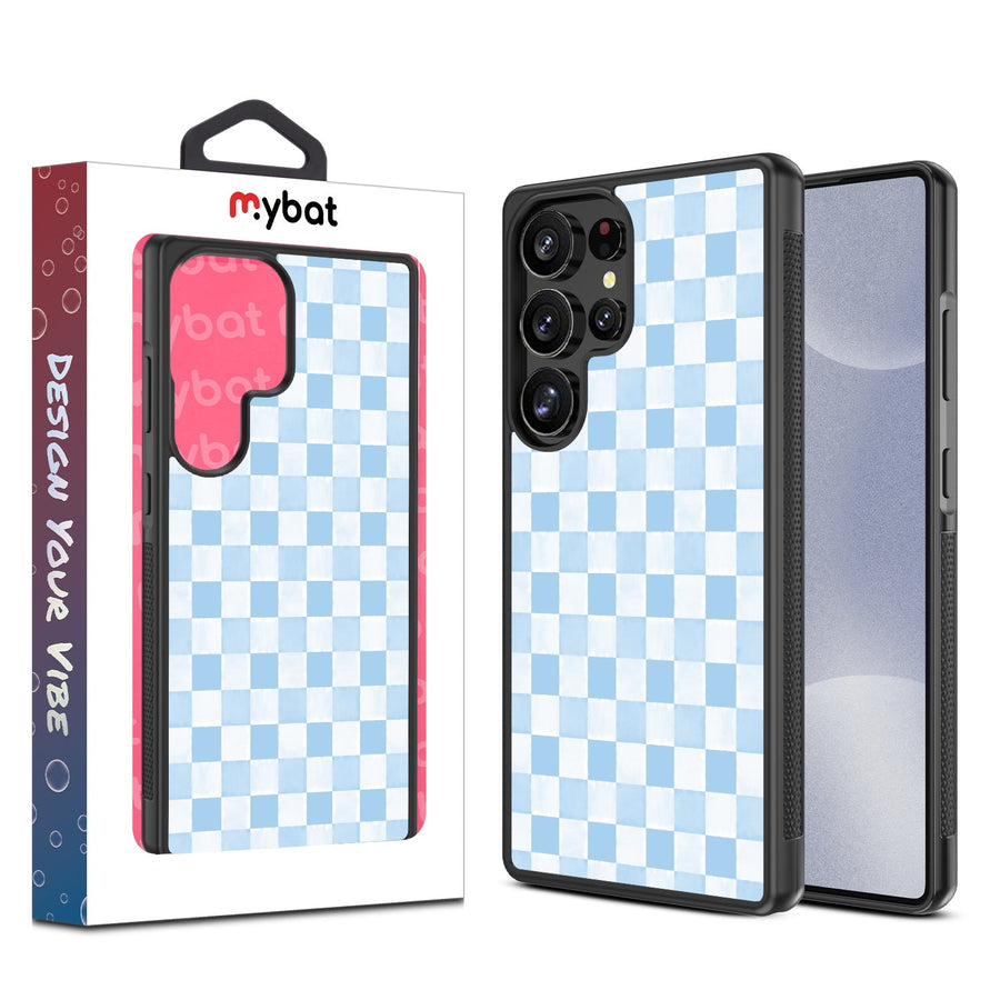 MyBat Design Lab Series Case for Samsung Galaxy S25 Ultra - Sky Blue Check