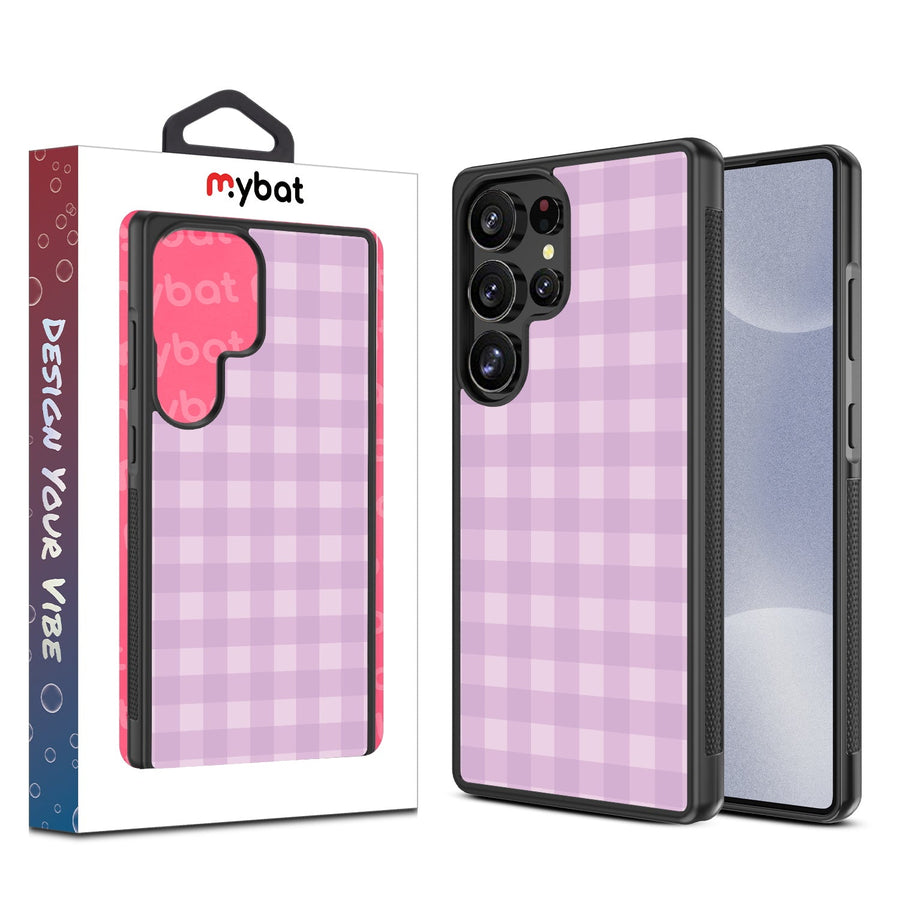 MyBat Design Lab Series Case for Samsung Galaxy S25 Ultra - Purple Plaid