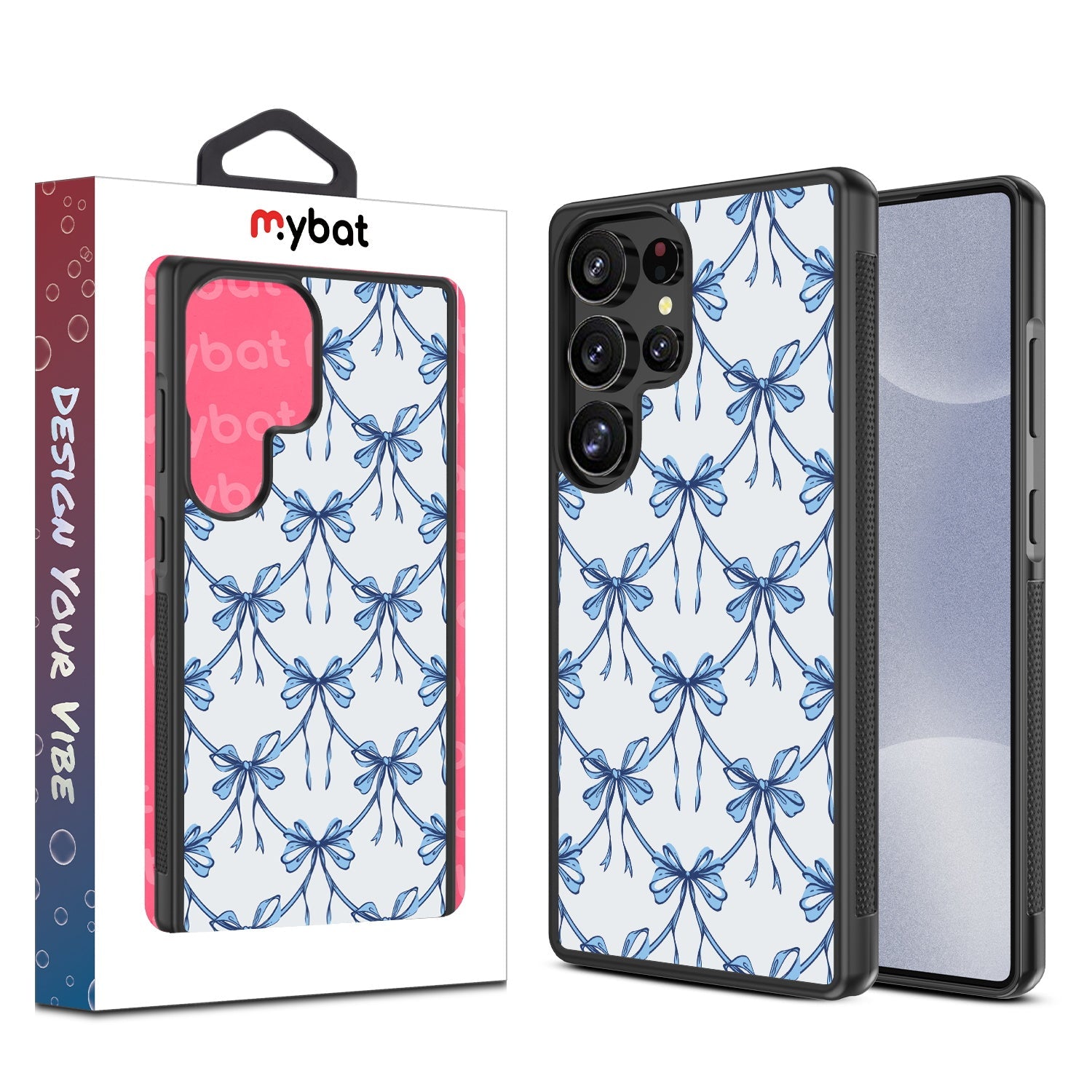 MyBat Design Lab Series Case for Samsung Galaxy S25 Ultra - Blue Ribbon