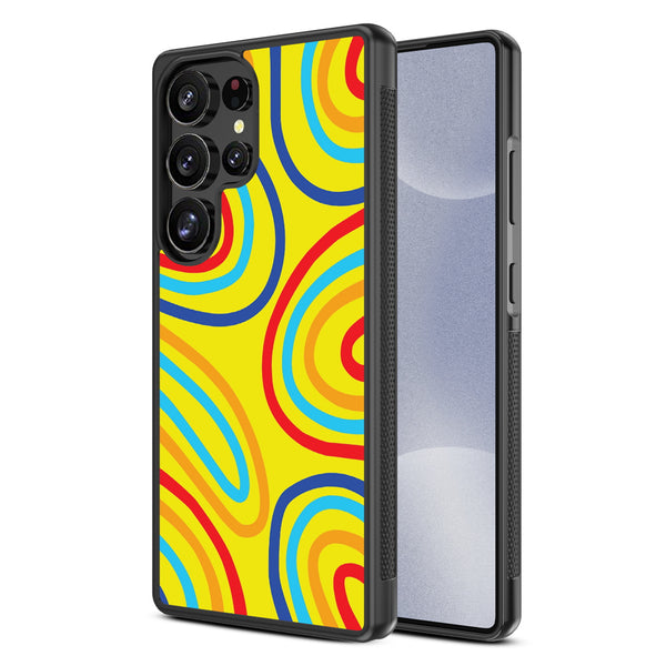MyBat Design Lab Series Case for Samsung Galaxy S25 Ultra – Rainbow Waves - MSS25UCSLESM499-2.jpg