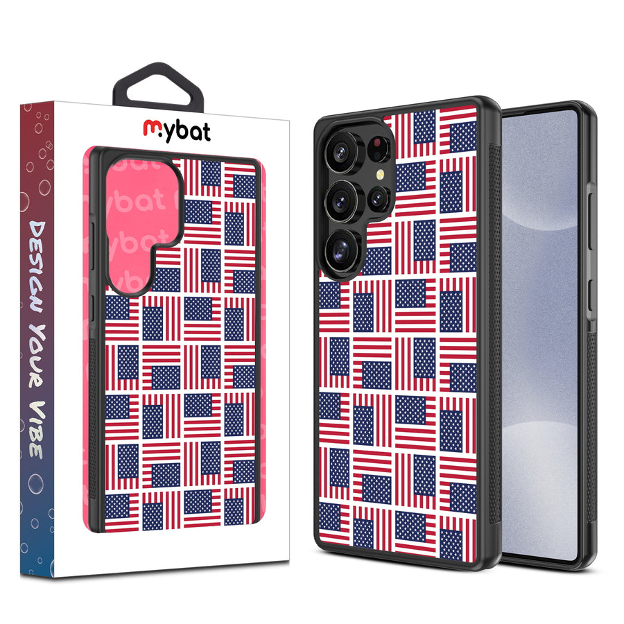 MyBat Design Lab Series Case for Samsung Galaxy S25 Ultra – Flag Patchwork - MSS25UCSLESM519.JPG