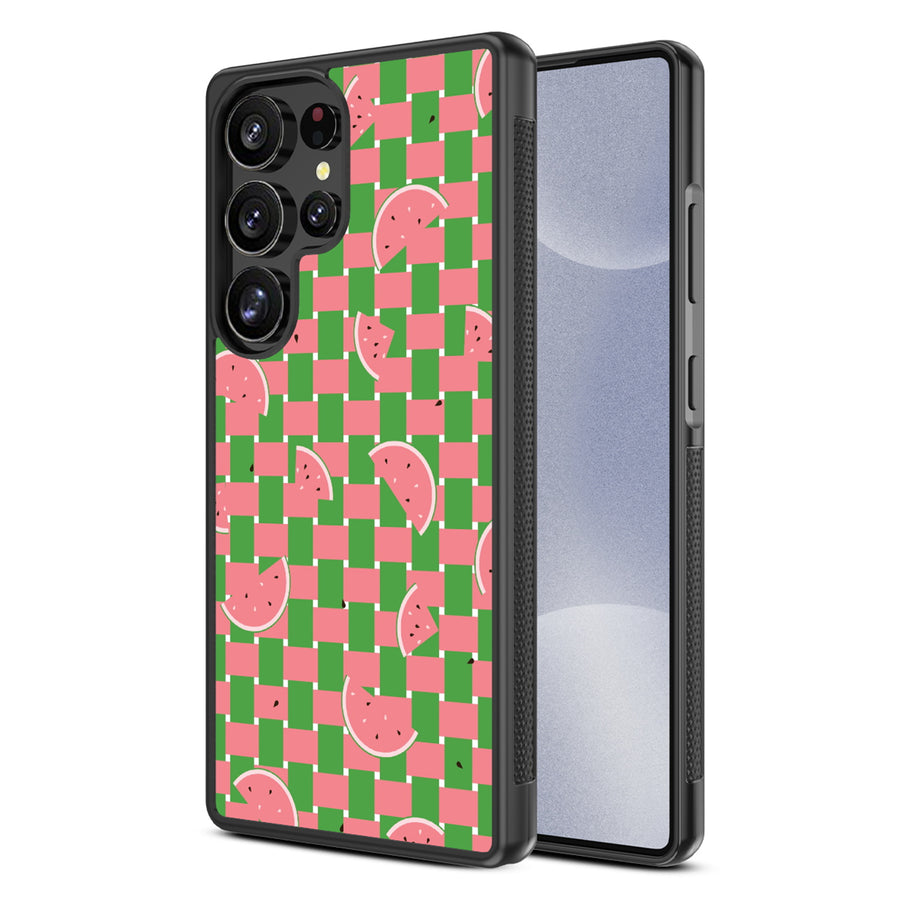 MyBat Design Lab Series Case for Samsung Galaxy S25 Ultra – Watermelon Patch - MSS25UCSLESM533-1.JPG
