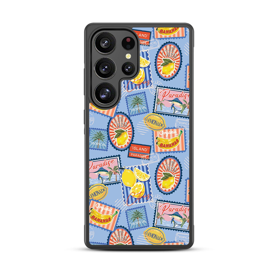 MyBat Design Lab Series Case for Samsung Galaxy S25 Ultra – Summer Stamps - MSS25UCSLESM537-2.JPG
