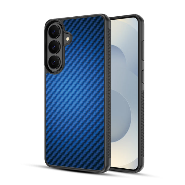 MyBat Design Lab Series Case for Samsung Galaxy S26 - Blue Carbon Fiber - MSS26CSLESM084-2.jpg
