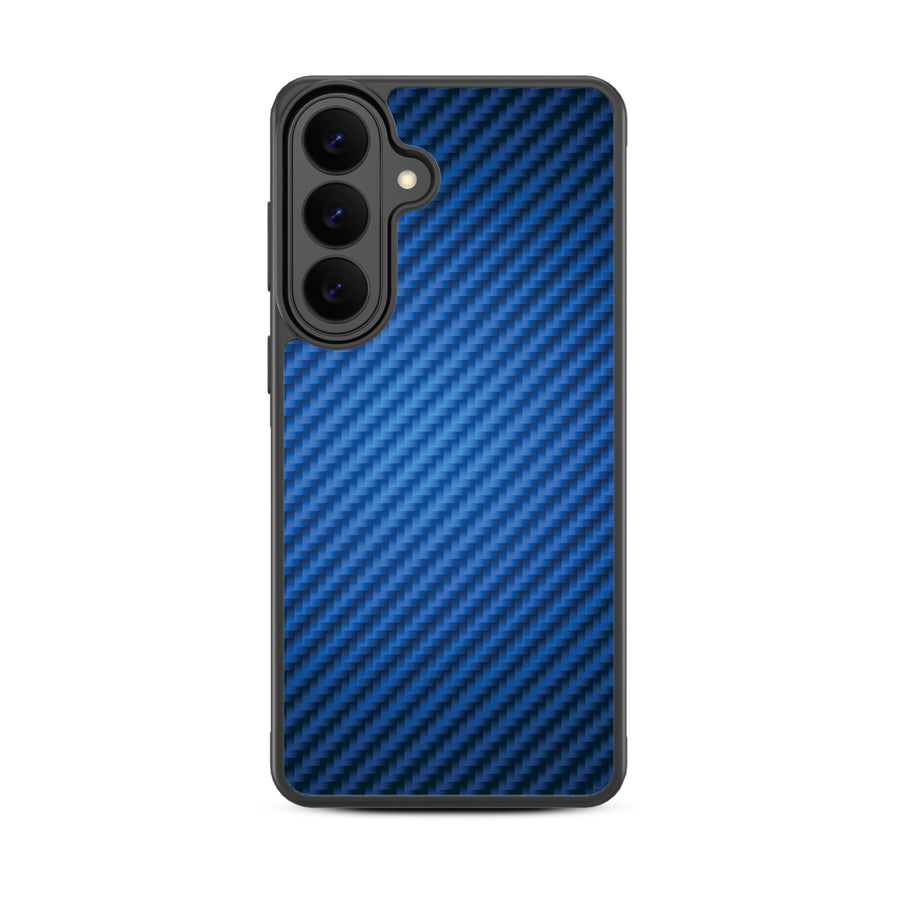 MyBat Design Lab Series Case for Samsung Galaxy S26 - Blue Carbon Fiber - MSS26CSLESM084-3.jpg