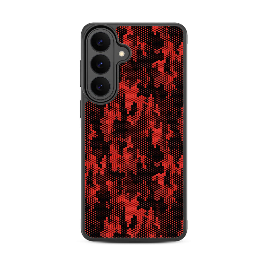 MyBat Design Lab Series Case for Samsung Galaxy S26 - Red Digital Camouflage