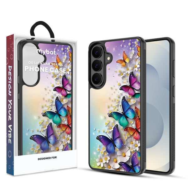 MyBat Design Lab Series Case for Samsung Galaxy S26 - Rainbow Butterflies - MSS26CSLESM187-1.jpg