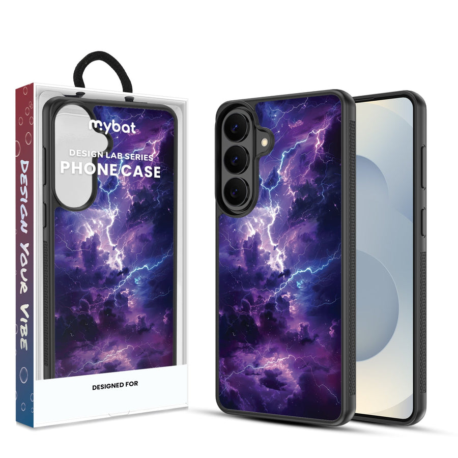 MyBat Design Lab Series Case for Samsung Galaxy S26 - Lightning Storm