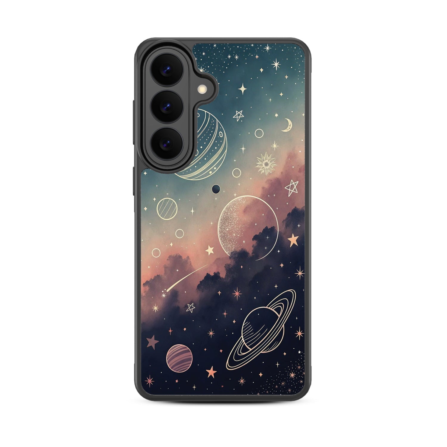 MyBat Design Lab Series Case for Samsung Galaxy S26 - Planets and Stars