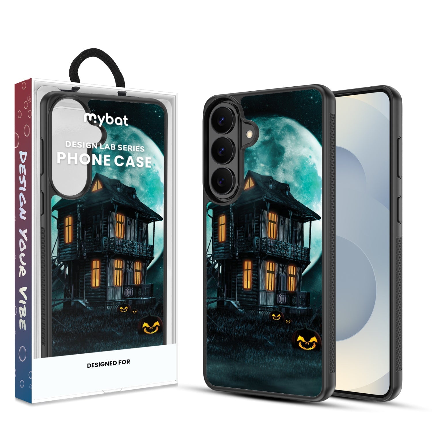 MyBat Design Lab Series Case for Samsung Galaxy S26 - Haunted Mansion