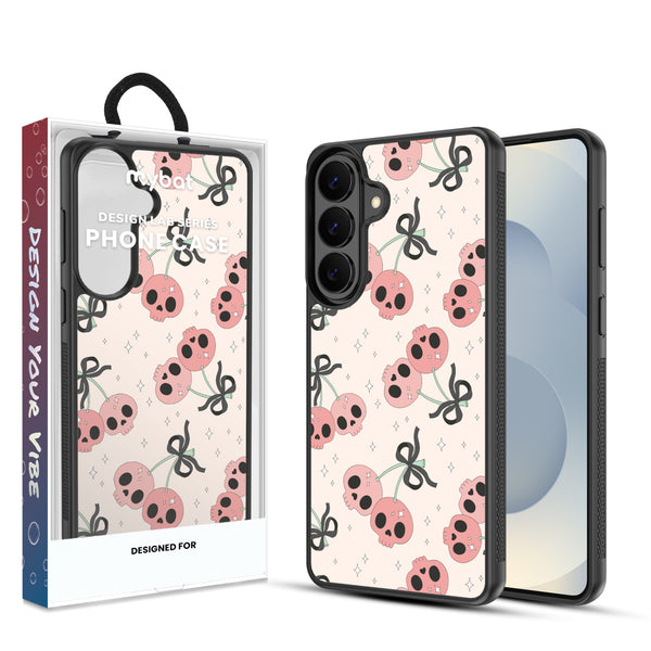 MyBat Design Lab Series Case for Samsung Galaxy S26 - Cherry Skulls - MSS26CSLESM408-1.jpg