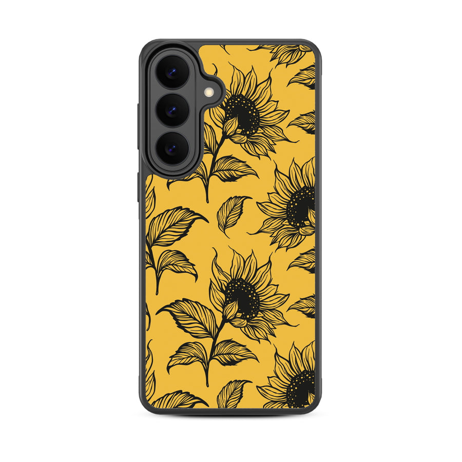 MyBat Design Lab Series Case for Samsung Galaxy S26 - Golden Sunflowers - MSS26CSLESM444-3.jpg