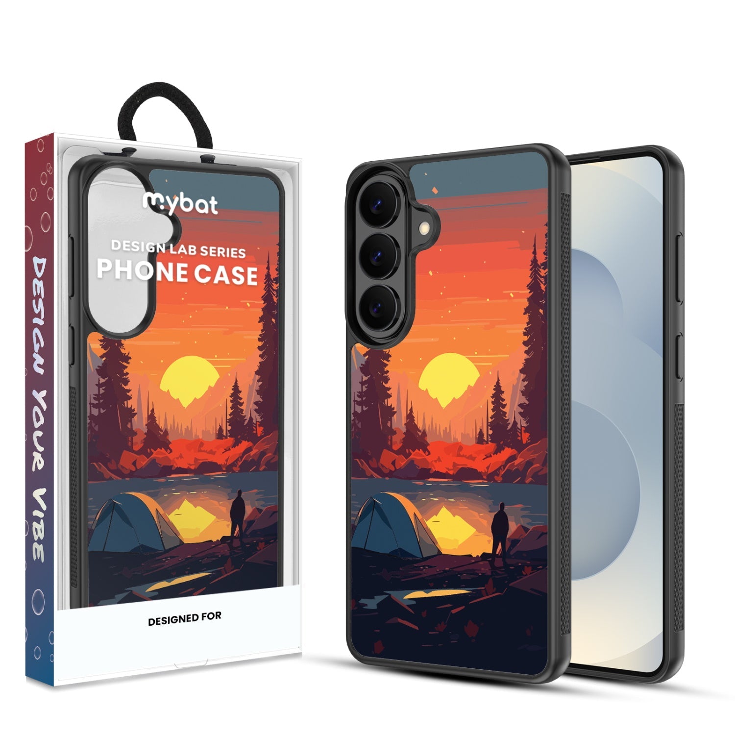 MyBat Design Lab Series Case for Samsung Galaxy S26 - Sunset Camp