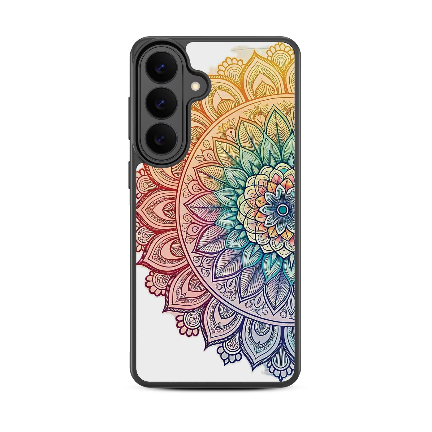 MyBat Design Lab Series Case for Samsung Galaxy S26 - Rainbow Mandala