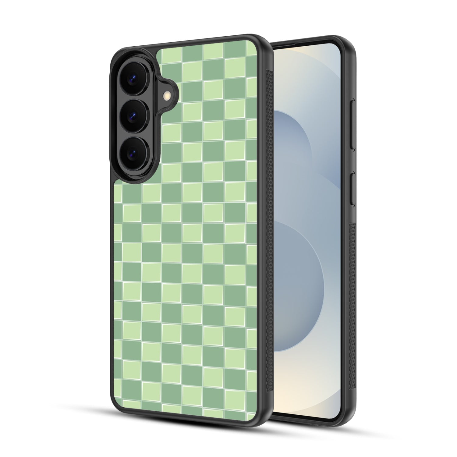 MyBat Design Lab Series Case for Samsung Galaxy S26 - Matcha Check - MSS26CSLESM482-2.jpg