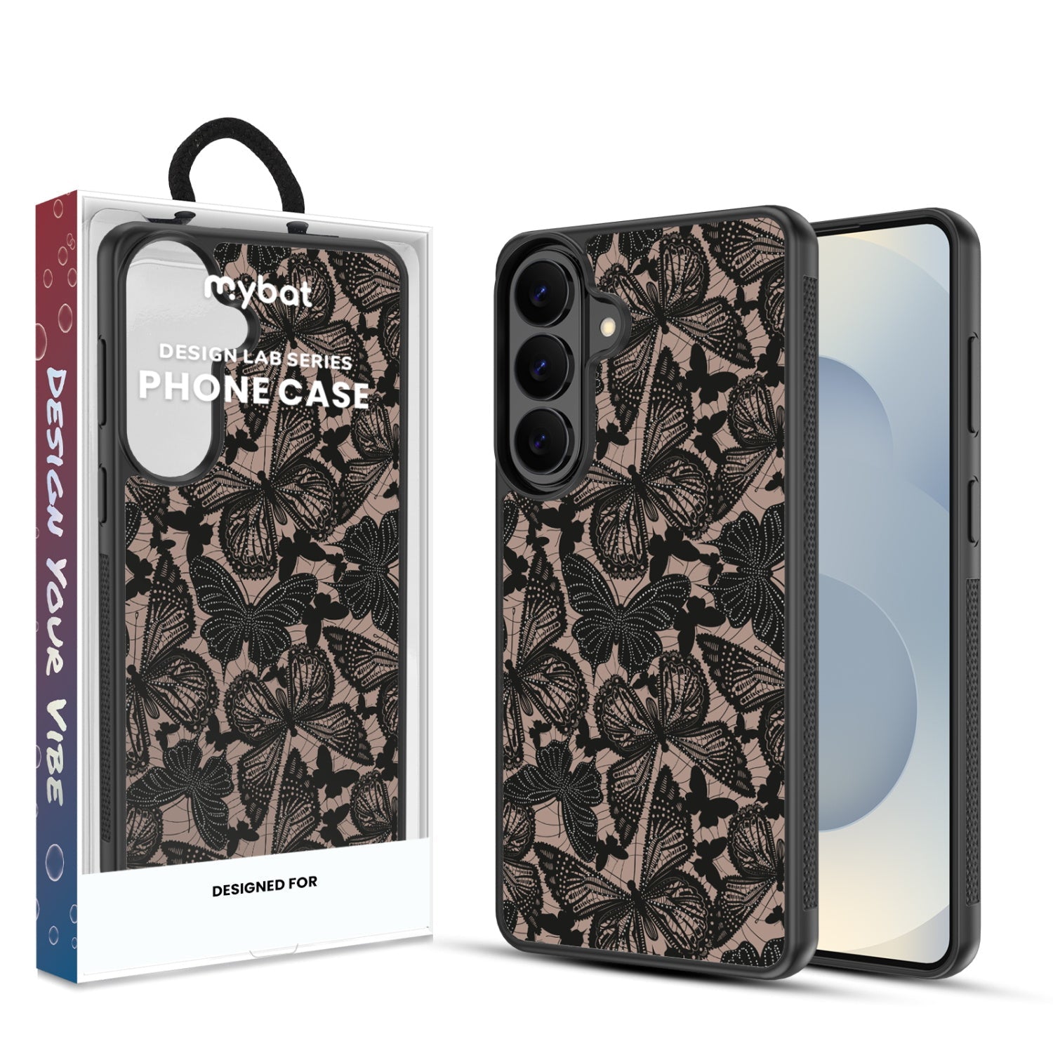 MyBat Design Lab Series Case for Samsung Galaxy S26 - Midnight Monarch