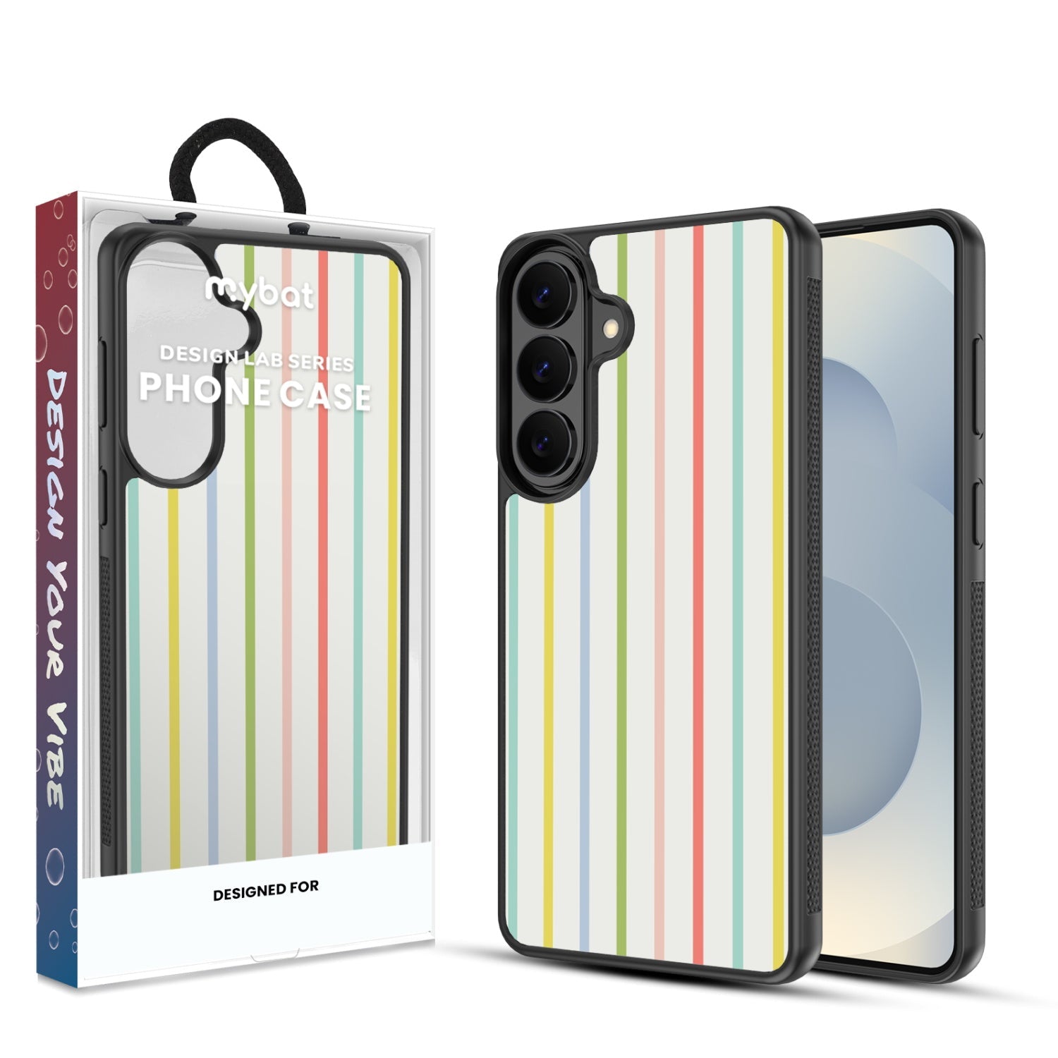MyBat Design Lab Series Case for Samsung Galaxy S26 – Boadwalk Stripes