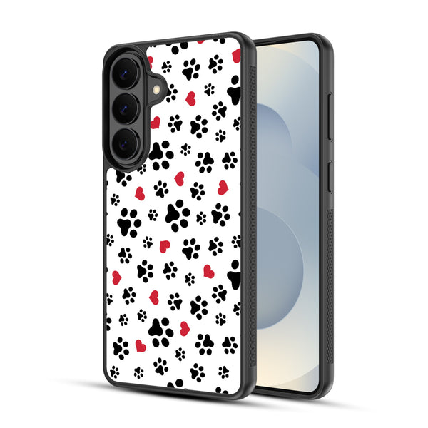 MyBat Design Lab Series Case for Samsung Galaxy S26 Plus - Paw Prints and Hearts - MSS26PCSLESM001-2.jpg