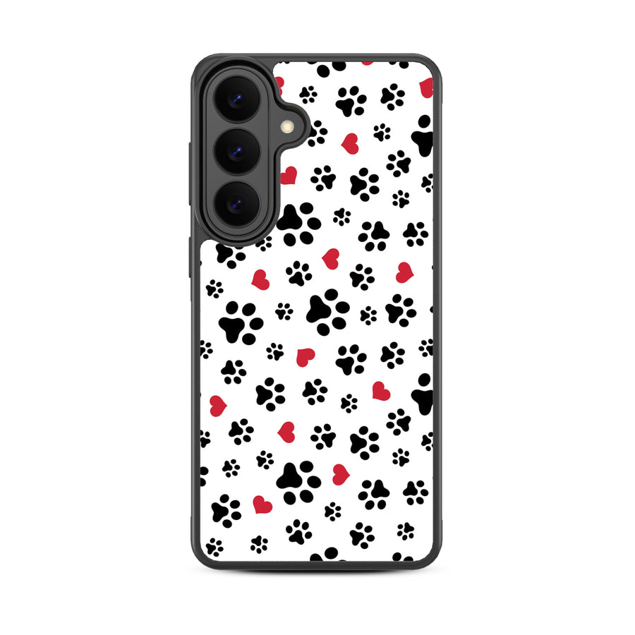 MyBat Design Lab Series Case for Samsung Galaxy S26 Plus - Paw Prints and Hearts - MSS26PCSLESM001-3.jpg