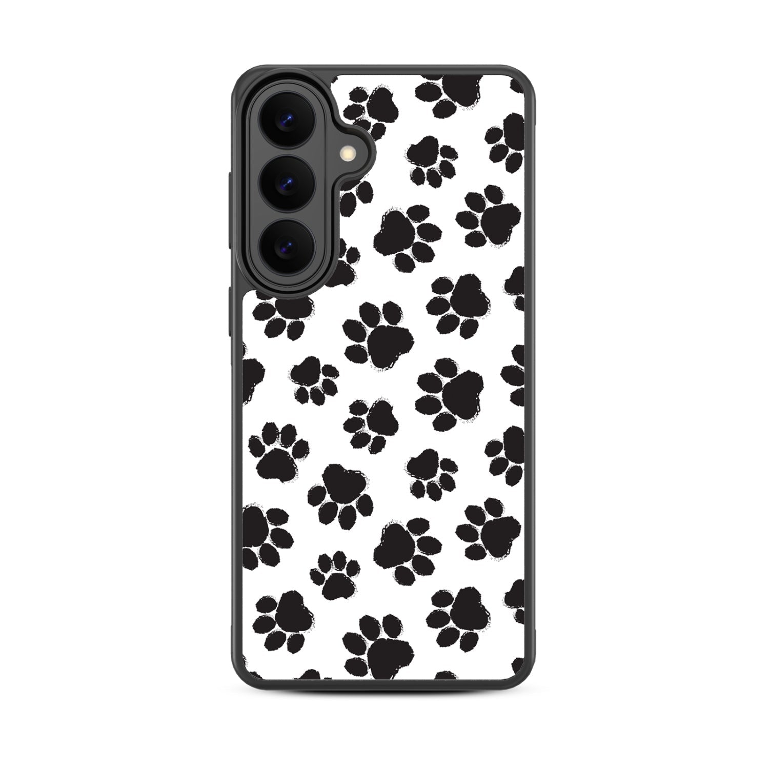 MyBat Design Lab Series Case for Samsung Galaxy S26 Plus - Black Paw Prints
