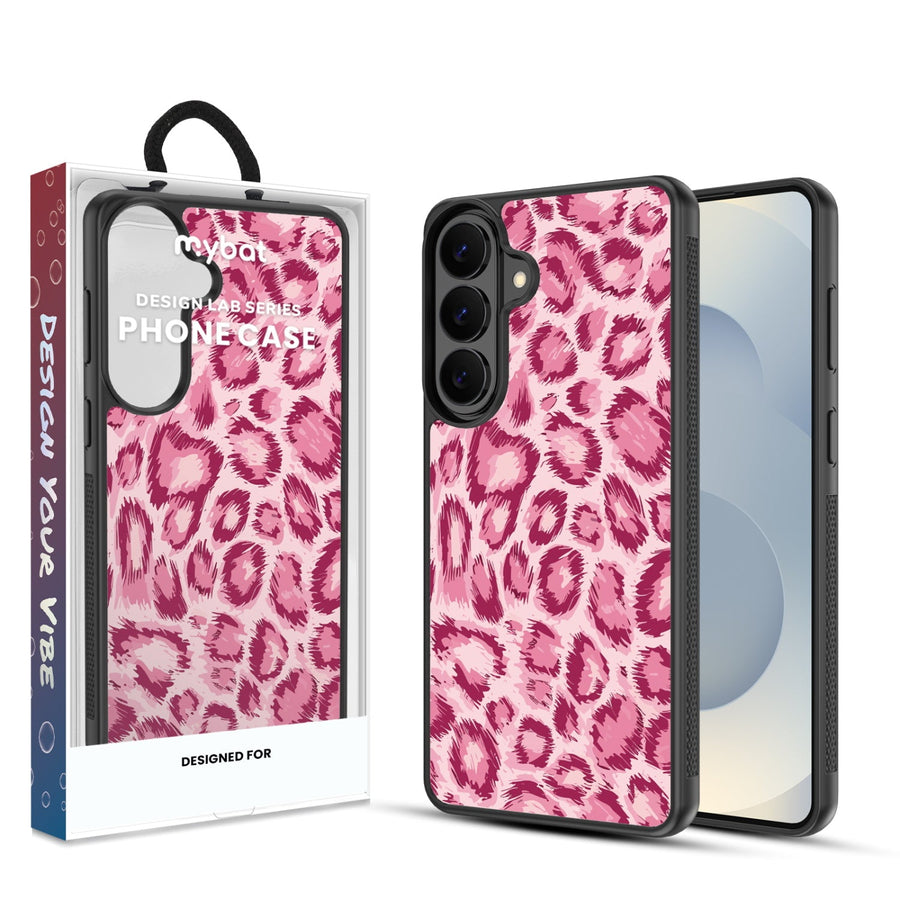 MyBat Design Lab Series Case for Samsung Galaxy S26 Plus - Pink Leopard Print