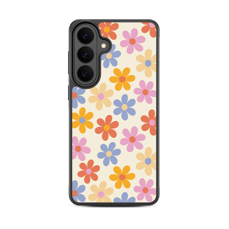 MyBat Design Lab Series Case for Samsung Galaxy S26 Plus - Retro Daisies - MSS26PCSLESM137-3.jpg