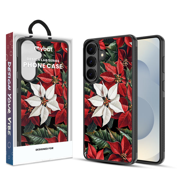MyBat Design Lab Series Case for Samsung Galaxy S26 Plus - Christmas Poinsettias - MSS26PCSLESM301-1.jpg