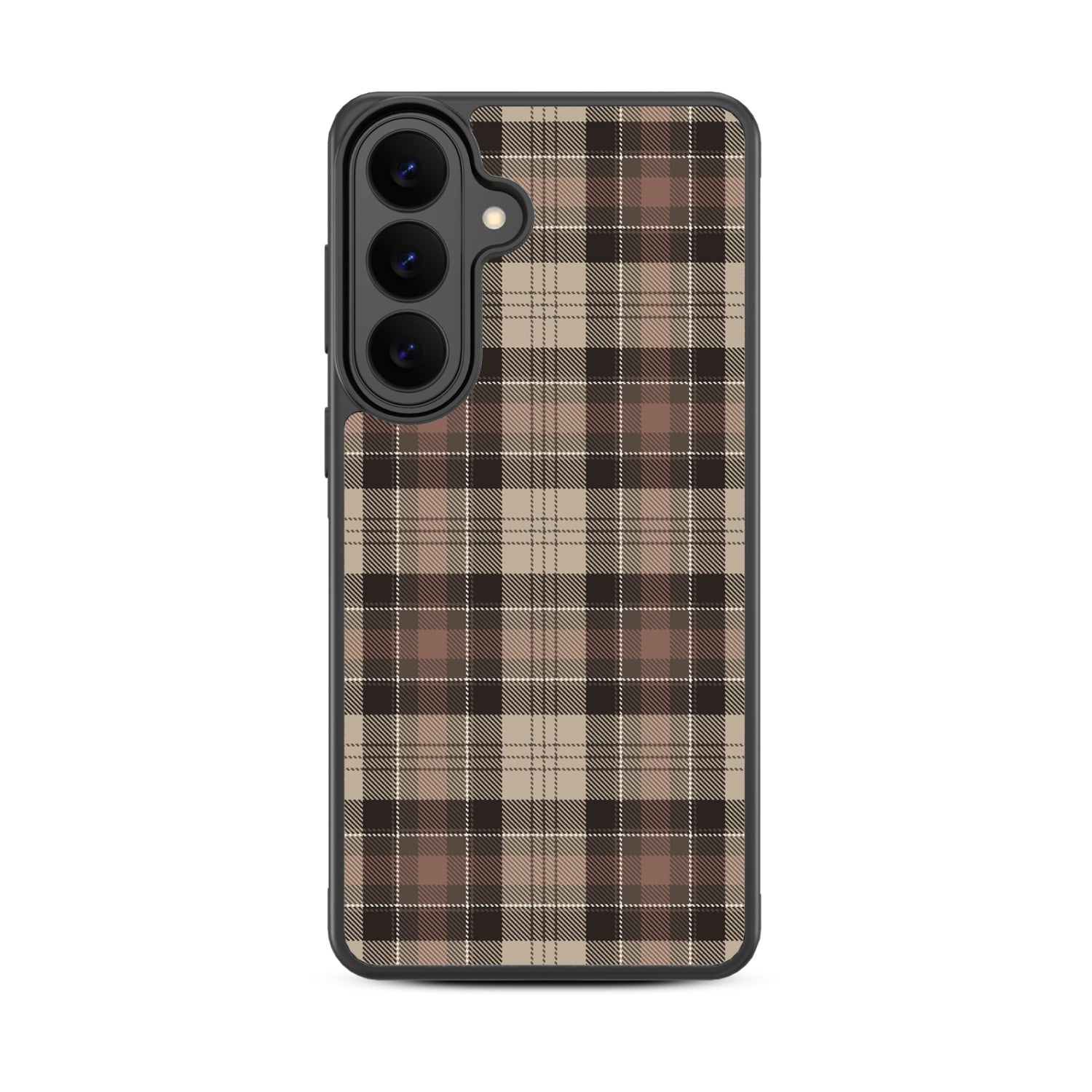 MyBat Design Lab Series Case for Samsung Galaxy S26 Plus - Mocha Flannel