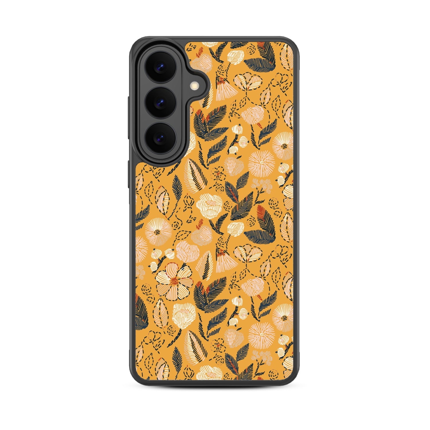 MyBat Design Lab Series Case for Samsung Galaxy S26 Plus - Floral Stitch
