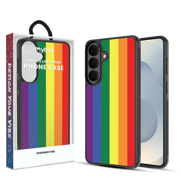 MyBat Design Lab Series Case for Samsung Galaxy S26 Plus - Rainbow Stripes - MSS26PCSLESM459-1.jpg