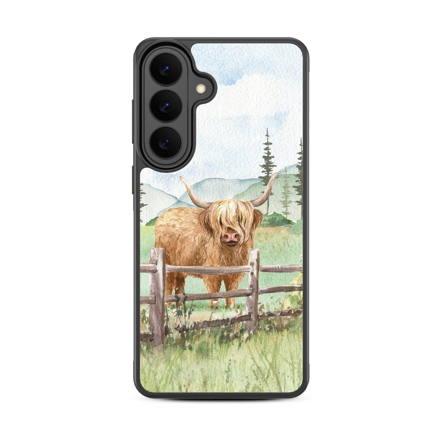 MyBat Design Lab Series Case for Samsung Galaxy S26 Plus - Highland Cow