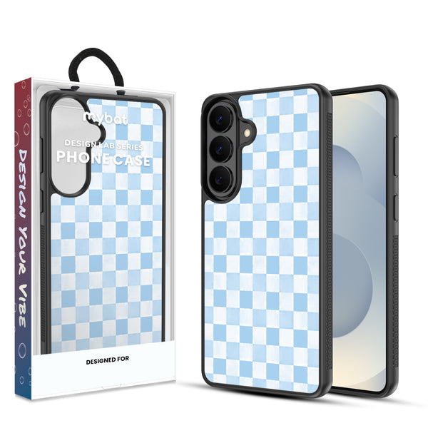 MyBat Design Lab Series Case for Samsung Galaxy S26 Plus - Sky Blue Check - MSS26PCSLESM478-1.jpg