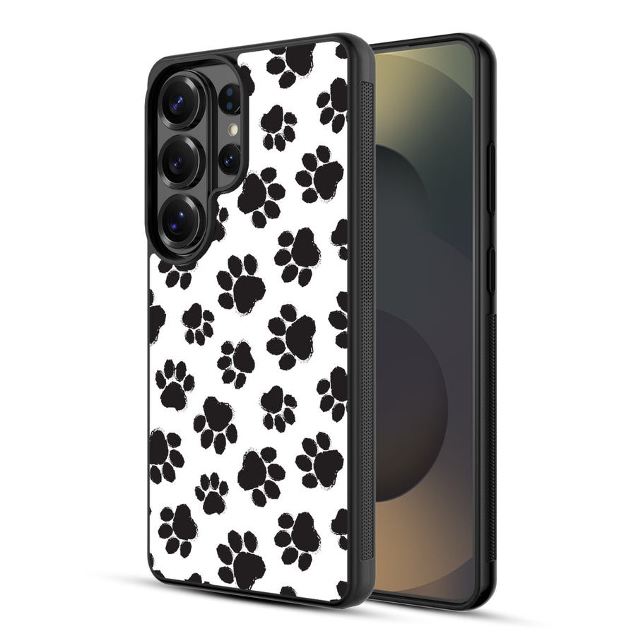 MyBat Design Lab Series Case for Samsung Galaxy S26 Ultra - Black Paw Prints - MSS26UCSLESM002-2.jpg