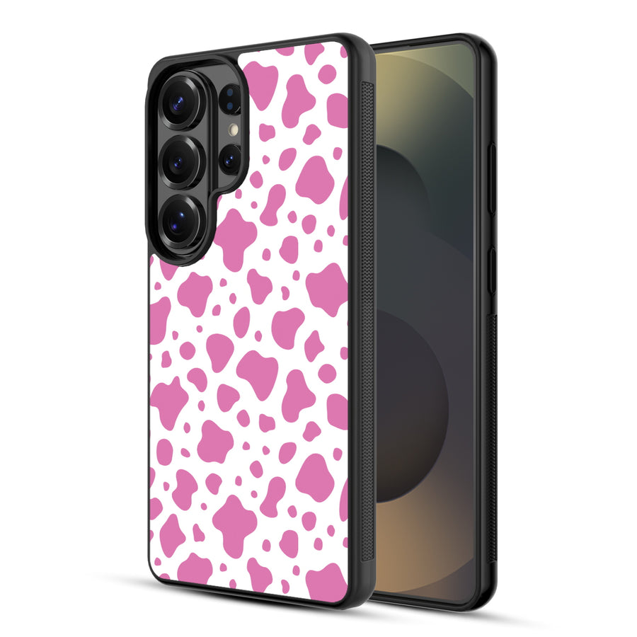 MyBat Design Lab Series Case for Samsung Galaxy S26 Ultra - Pink Cow Print - MSS26UCSLESM015-2.jpg