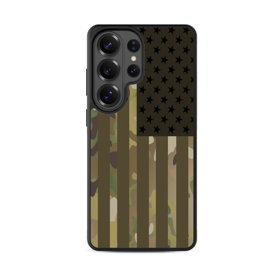 MyBat Design Lab Series Case for Samsung Galaxy S26 Ultra - Military Camouflage American Flag - MSS26UCSLESM054-3.jpg