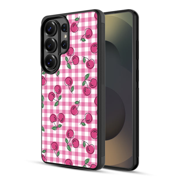 MyBat Design Lab Series Case for Samsung Galaxy S26 Ultra - Pink Cherries - MSS26UCSLESM100-2.jpg