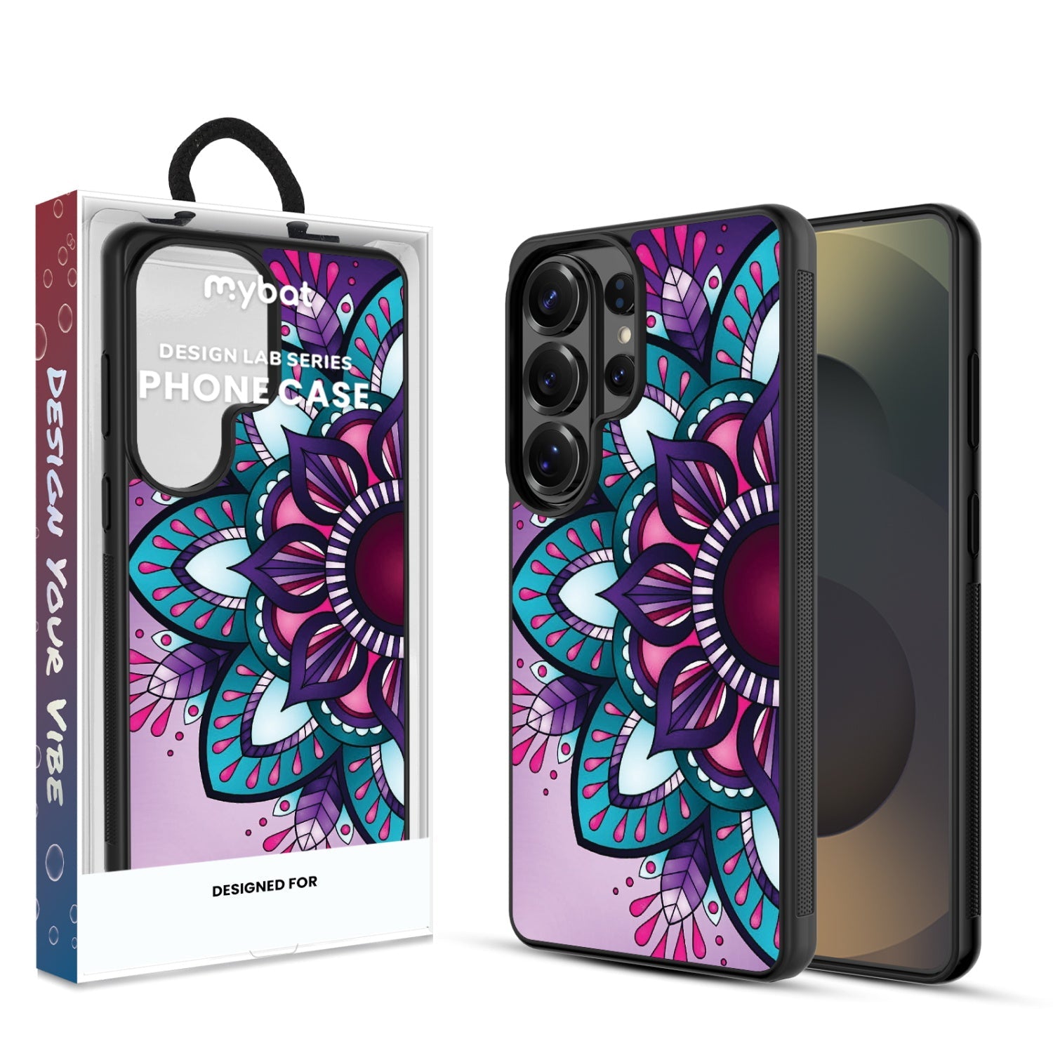 MyBat Design Lab Series Case for Samsung Galaxy S26 Ultra - Flower Mandala